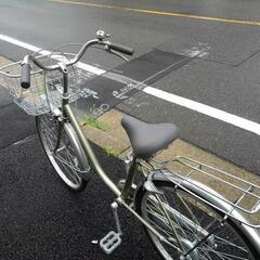 中古自転車３５９０　２４インチ　ギヤなし　ダイナモライトの画像