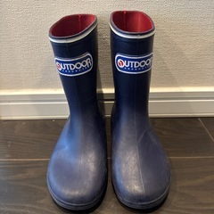 OUTDOOR子供長靴17センチ