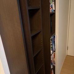 ニトリ　スライド本棚