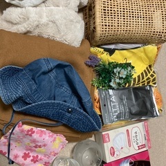 家庭用品　帽子　マスク　コップグラス　ストール　膝掛け　オブジェ　