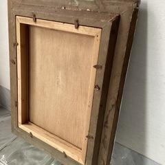 ハンドメイド　黒板　額の画像