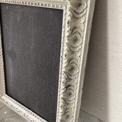 ハンドメイド　黒板　額の画像