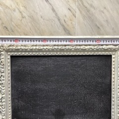 ハンドメイド　黒板　額の画像