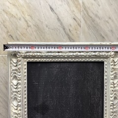 ハンドメイド　黒板　額の画像