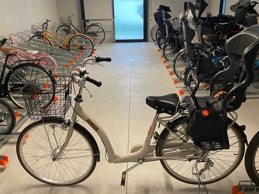 さくらママ 子供乗り自転車 マットモカ色 LHC03938 定価61，490円
