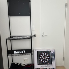 DARTSLIVE-200S＆BLITZER ダーツスタンド B...