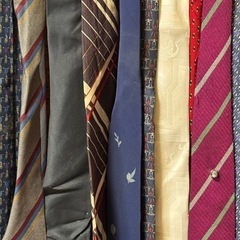 ネクタイ１１本中古の画像