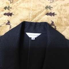 ジャケット7号サイズキラキララメ入り七分袖の画像