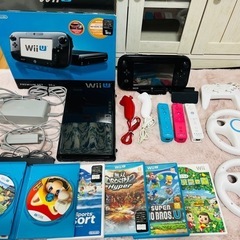 Wii U プレミアムセット　ブラック＋コントローラー等々