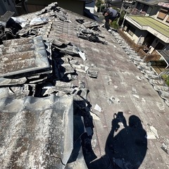 かわらU屋根雨漏り葺替工事・奈良県橿原市 - 枚方市