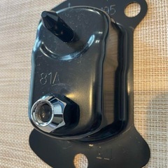 ジムニーJC74スペアタイヤカバー　ブラケット　2納車外し　ナット付き