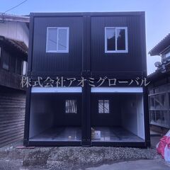 72㎡(4部屋構成）宿舎や詰所に最適 使用後はバラシて再利用もOK プレハブハウス コンテナハウス お風呂・トイレも可能 全国対応しますの画像