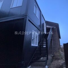 72㎡(4部屋構成）宿舎や詰所に最適 使用後はバラシて再利用もOK プレハブハウス コンテナハウス お風呂・トイレも可能 全国対応しますの画像