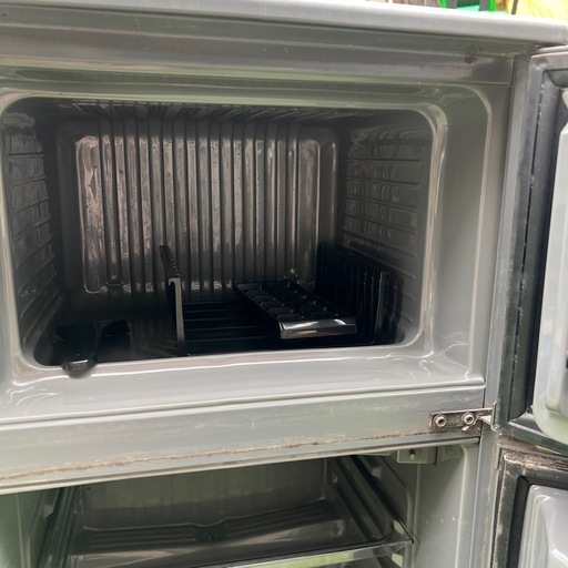 横浜市内配達】85L 冷蔵庫 SR-9DH（TB） 2ドア 冷凍冷蔵庫の