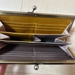 長財布　がま口　カード沢山入りますの画像