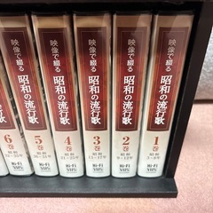 VHS　映像で綴る　昭和の流行歌の画像