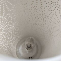 【予定者決定】ルームランプ　陶器製　電球付き！の画像