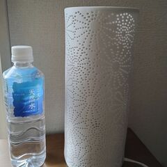 【予定者決定】ルームランプ　陶器製　電球付き！の画像