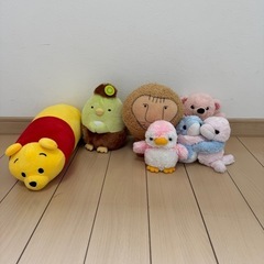 ぬいぐるみ6点セット