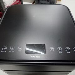 【商談中】MAXZEN 5～9畳用 スポットエアコン MSC-MT23-BK ブラック 2024年製 リモコン欠品 ノンドレン方式 除湿機能 マクスゼン エアコン スポットクーラー 空調家電 苫小牧西店の画像