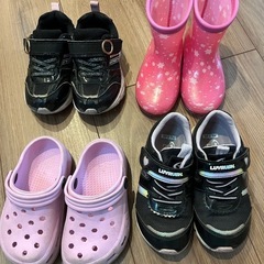 子供服 靴　女の子 100〜110サイズ  16〜16.5センチの画像