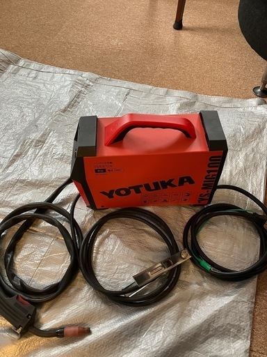 ハイガー産業 YOTUKA 溶接機 YS-MIG100 溶接面付き