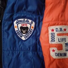 子供服110 ミキハウス リバーシブルジャケットの画像