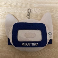 東京オリンピック　2020 ミライトワ　リール付きぬいぐるみパスケース　人気の画像