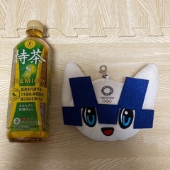 東京オリンピック　2020 ミライトワ　リール付きぬいぐるみパスケース　人気の画像