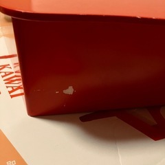 KAWAI グランドピアノ　レッドの画像