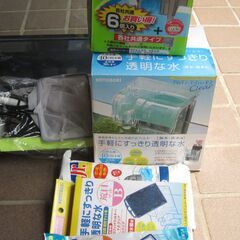 ジェックスＧＥＸ水槽と付属品セット　金魚などの飼育セットの画像