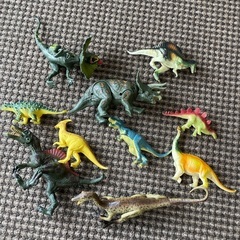 10体　恐竜フィギュア　おもちゃの画像