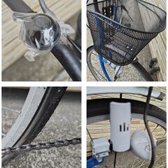 中古自転車 6段変速 27インチ ブロックダイナモ 軽整備済み 防犯登録対応 町田市 相模原市 MM750の画像