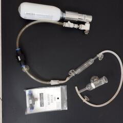 ADA co2 セット　水槽、熱帯魚