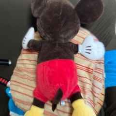 大きなミッキーのぬいぐるみ　ミッキーマウス　ディズニーの画像