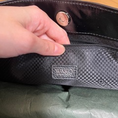 【美品中古】WAKO かばん　カバン　ブラック　レディースの画像