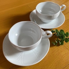 カップ&ソーサー2客セットの画像
