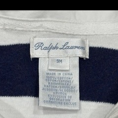 【中古品】「Ralph Lauren」ショートオール（75）の画像