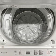 A1265🌟激安‼️2021年製パナソニック全自動電気洗濯機NA-F50BE8 5キロ🌟の画像