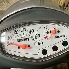 レッツ４　ＣＡ４５Ａ　２０１２年式　インジェクション　銀色の画像