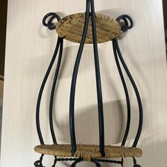 J263⭐️ガーデン　アイアンスタンド　花台