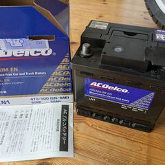 交渉中　車の中古バッテリー　ACDelco Premium EN...