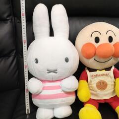 美品☆アンパンマン　ミッフィー　ぬいぐるみの画像