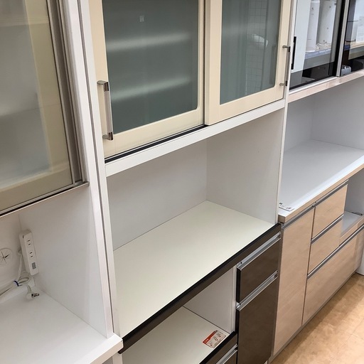 レンジボード　ホワイト×ブラック