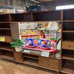 【愛品館 市原店】ニトリ｜フィルン｜収納棚付壁面テレビボード