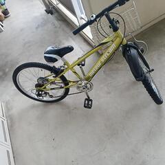 22インチマンテンギヤ付き自転車の画像