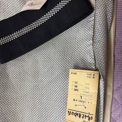 値下げ 夏にどうぞ メンズ浴衣 L 帯、草履セットの画像