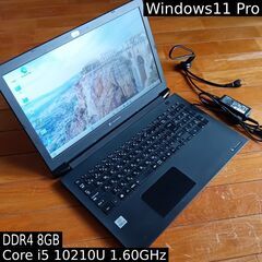windows11Pro｜第10世代Core i5｜DDR4（8...