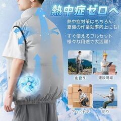 【新品未使用】空調服（空調ベスト）【定価９９８０円】