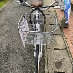 ⭐️未使用⭐️21TECHNOLOGY 24インチ電動アシスト自転車 ASX24G0158 ホワイト No.1825  の画像